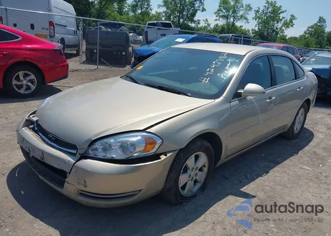 2008 Chevrolet Impala Lt из США, поврежденный, VIN 2G1WT58KX81336591